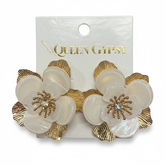 Golden Garden Earrings
