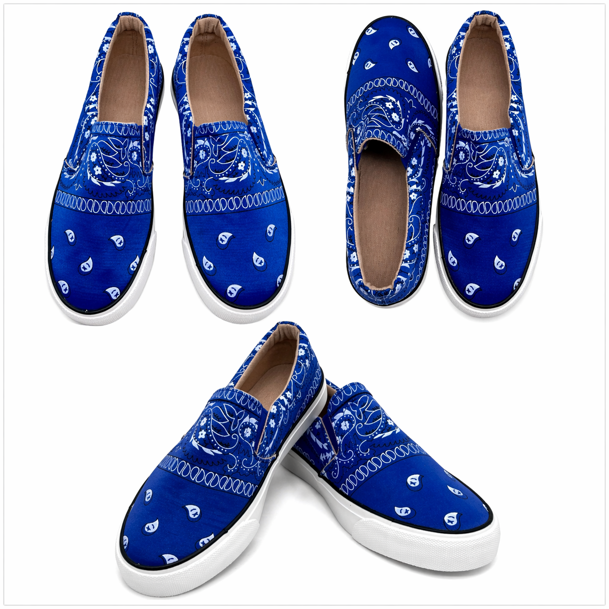 Wild Rag Walkers Slip on