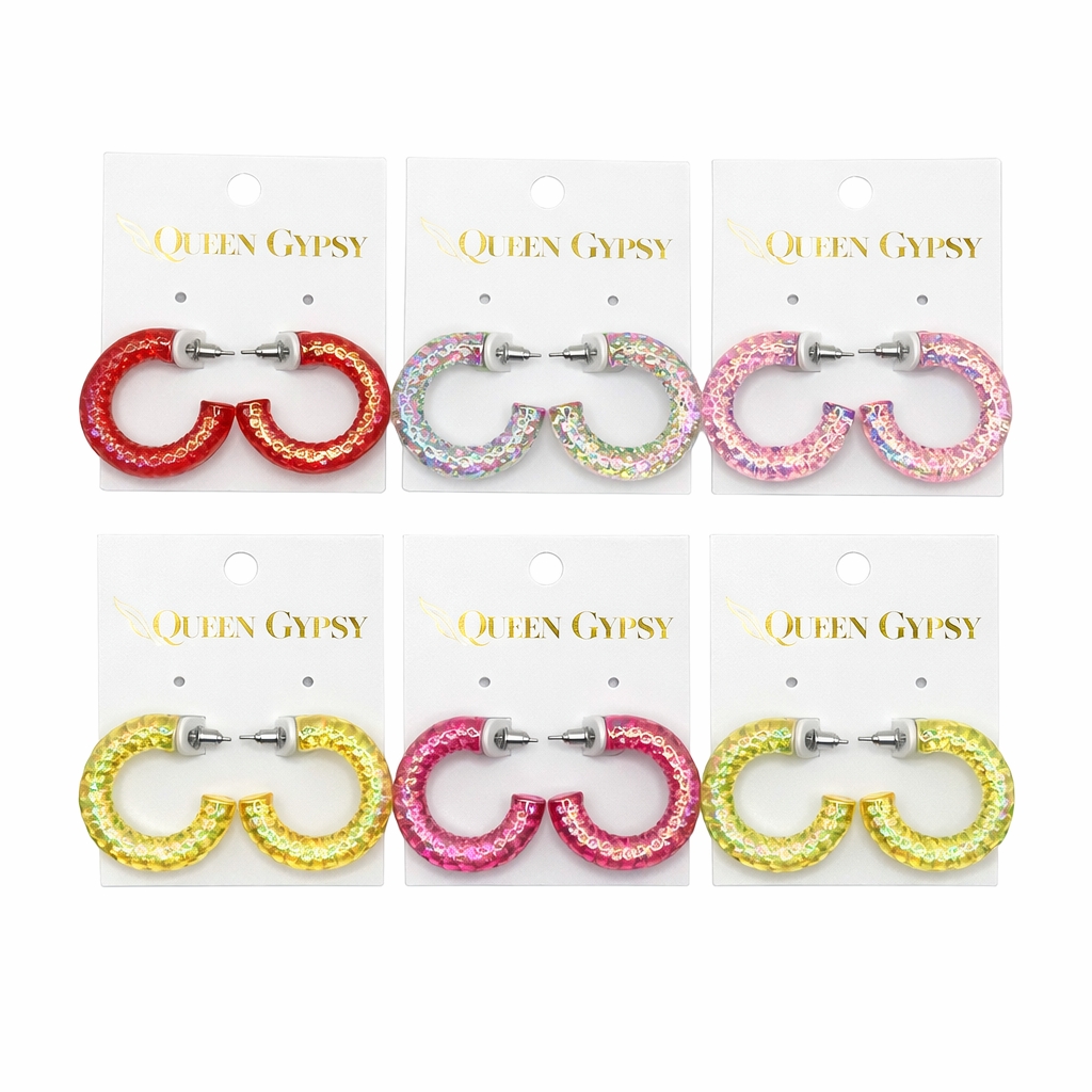 Acrylic jelly hoops