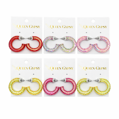 Acrylic jelly hoops