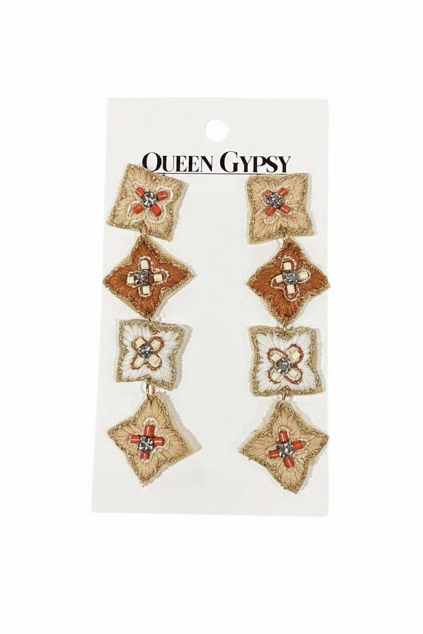 Boho Mosaic Earrings