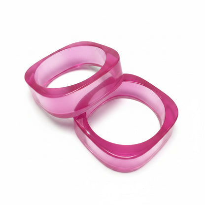 Pink Glaze Bangle