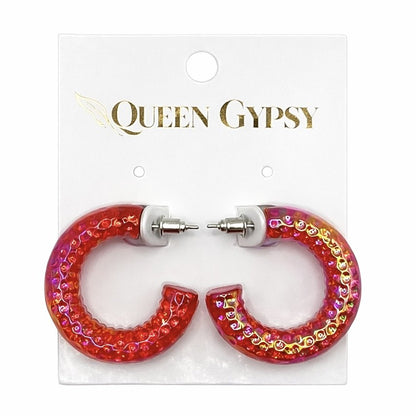 Acrylic jelly hoops