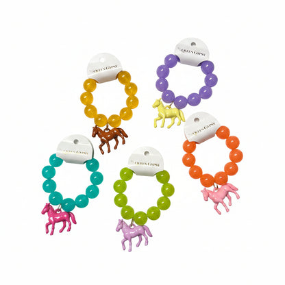 Prancing Ponies Bubble Bracelet