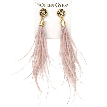 Whispy Feather Earring Assorted 