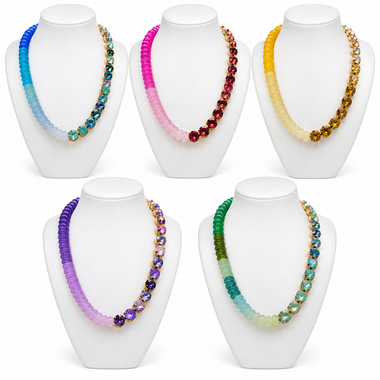 Somewhere Over the Sparkle Necklace Collection