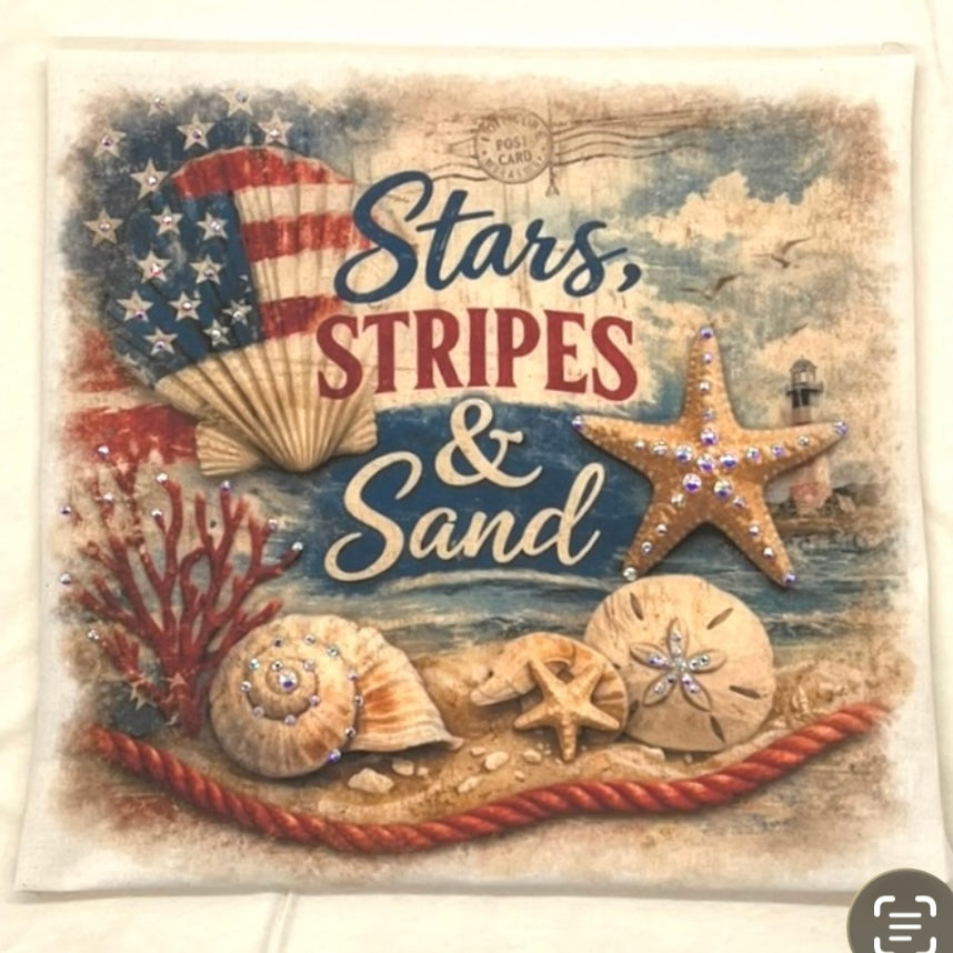 Stars, Stripes & Sand T-Shirt