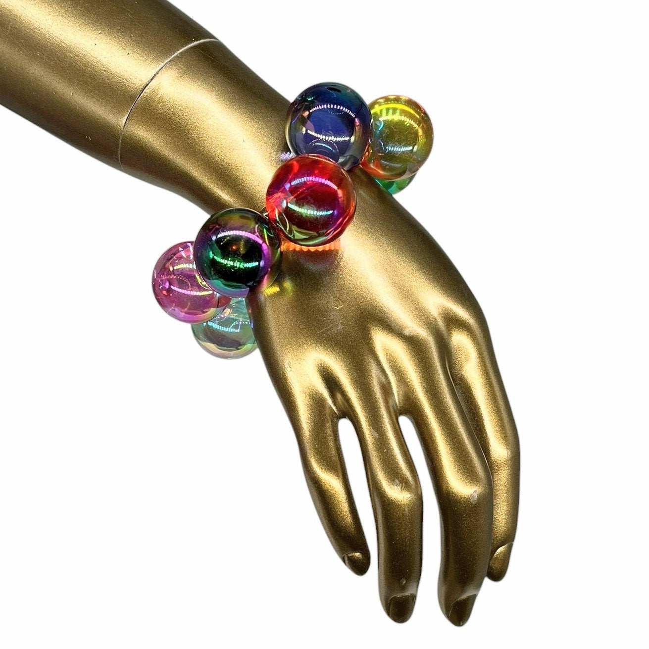 Bubble Statement stretch bracelet