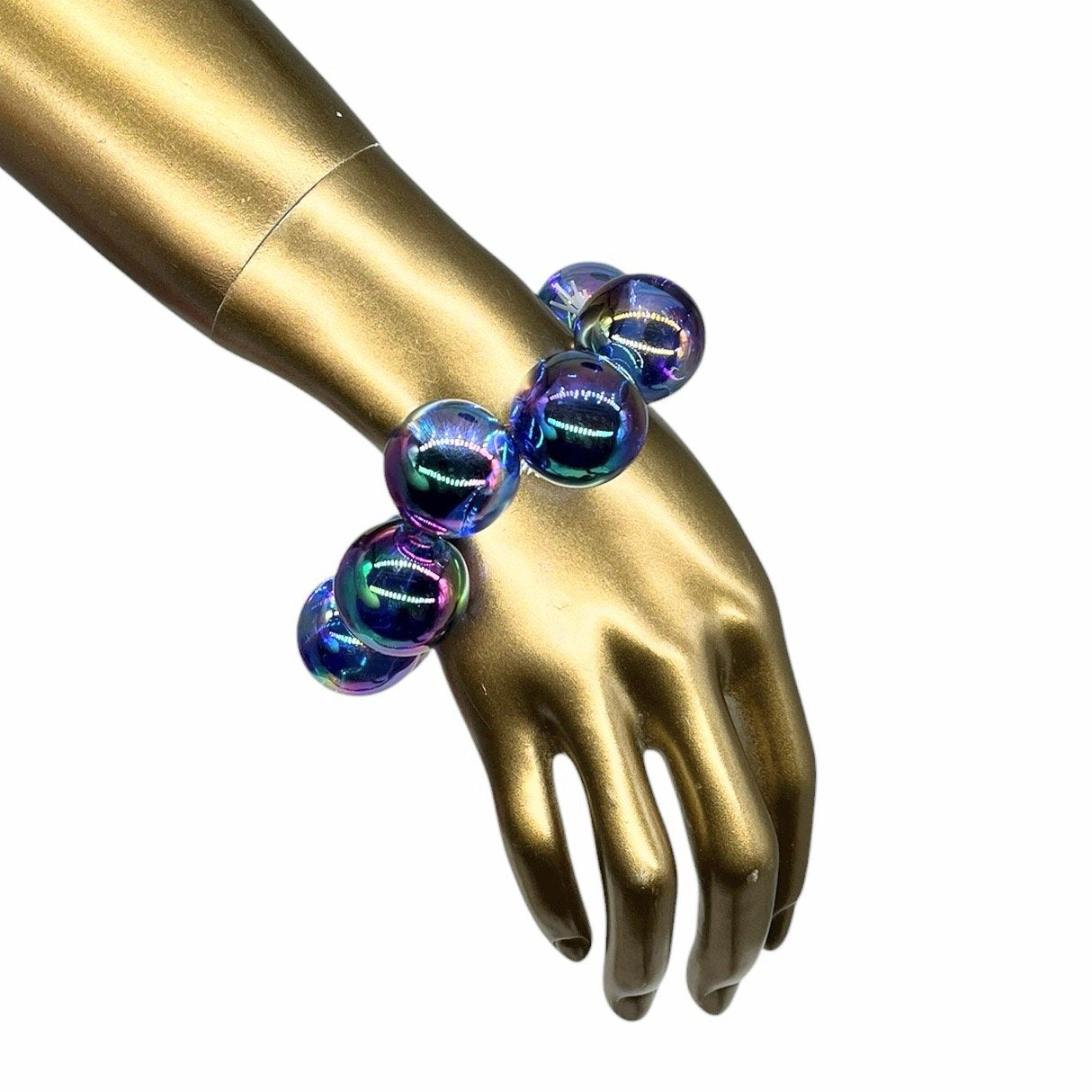 Bubble Statement stretch bracelet