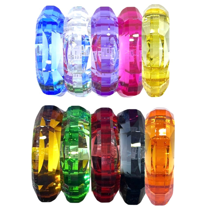 Rainbow Ice Bangle Bracelet