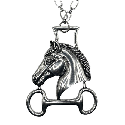 Iron Horse Snaffle Bit Necklace