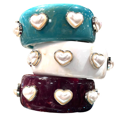 Sweetheart Pearl Bangle