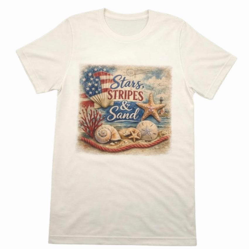 Stars, Stripes & Sand T-Shirt