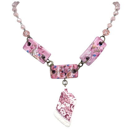 Porcelain China Charm necklace-assorted