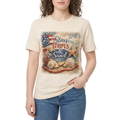 Stars, Stripes & Sand T-Shirt