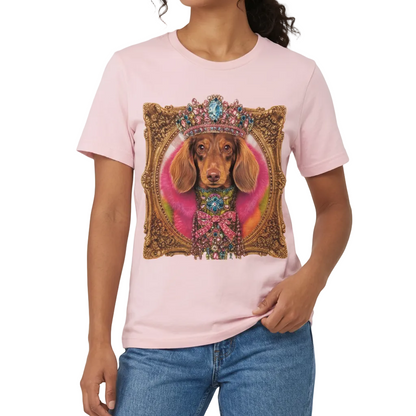 Haute Hound T-Shirt On Pink