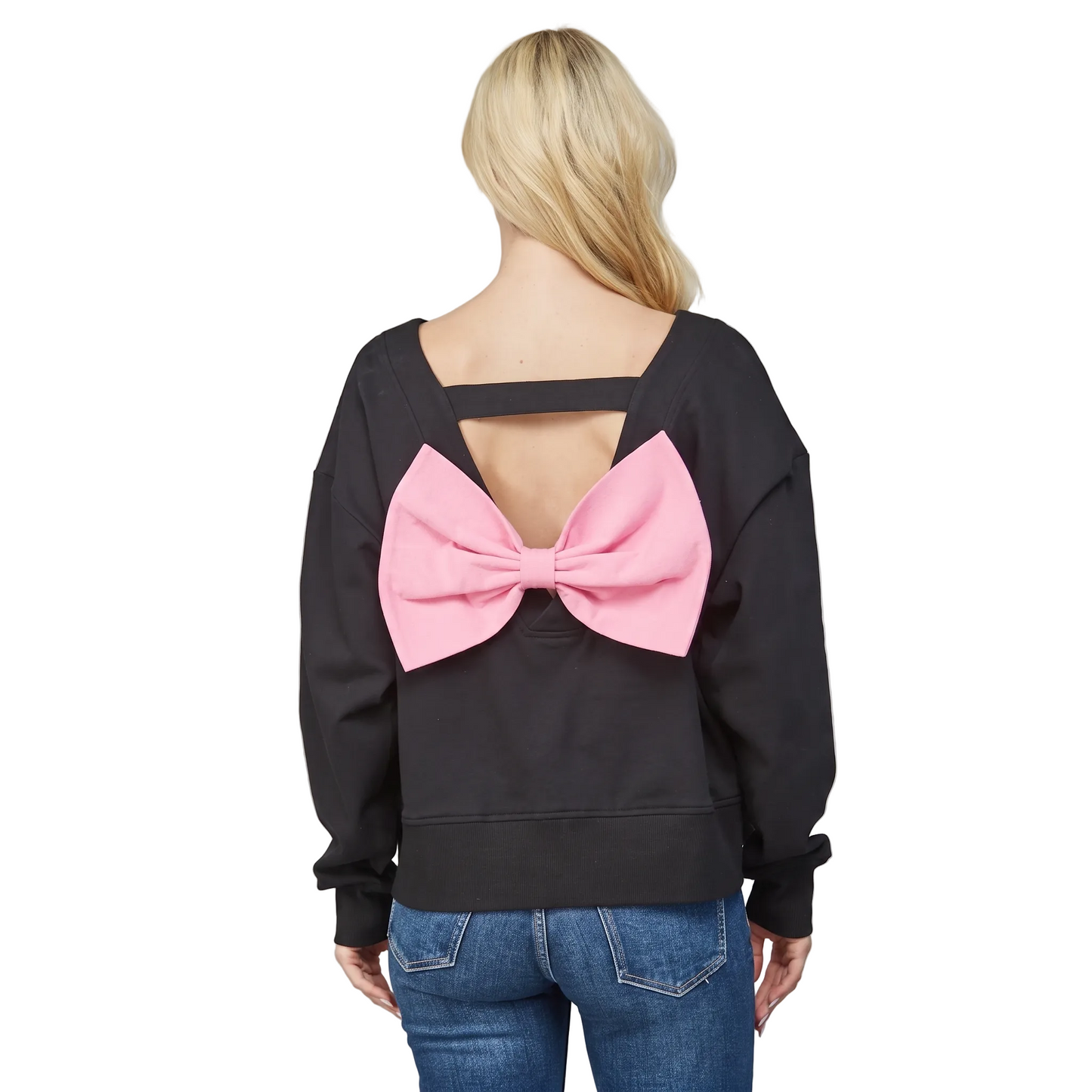 Bow Back Sweatshirt
