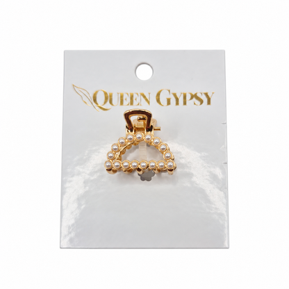 Mini Jeweled Hairclips