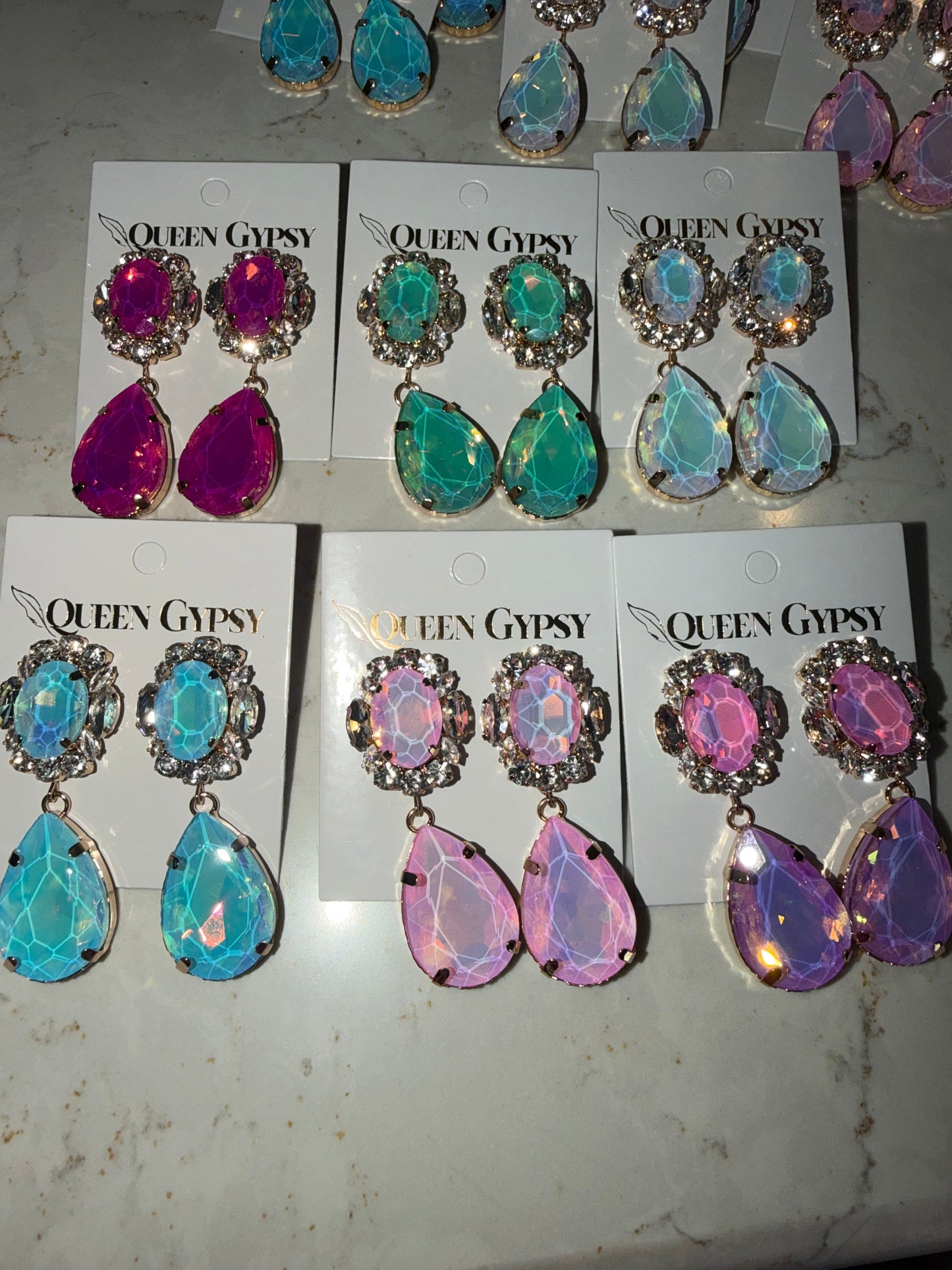 Electric Prism Earring Collection