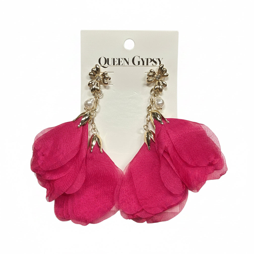 Cascading Floral Earrings