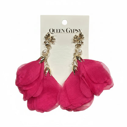 Cascading Floral Earrings
