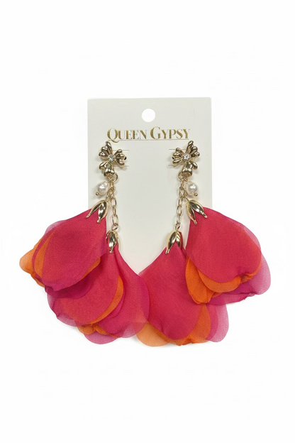 Cascading Floral Earrings