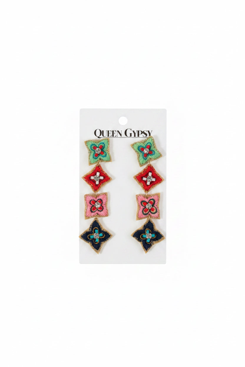Boho Mosaic Earrings