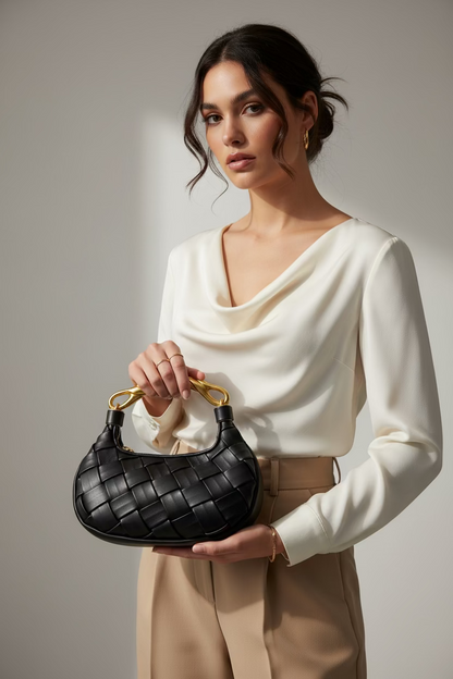 Braided Boulevard Handbag