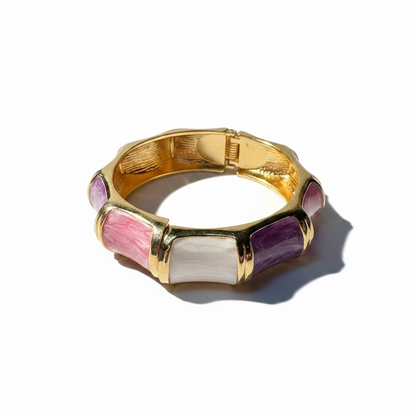 Spring Fling Hinged Bangle