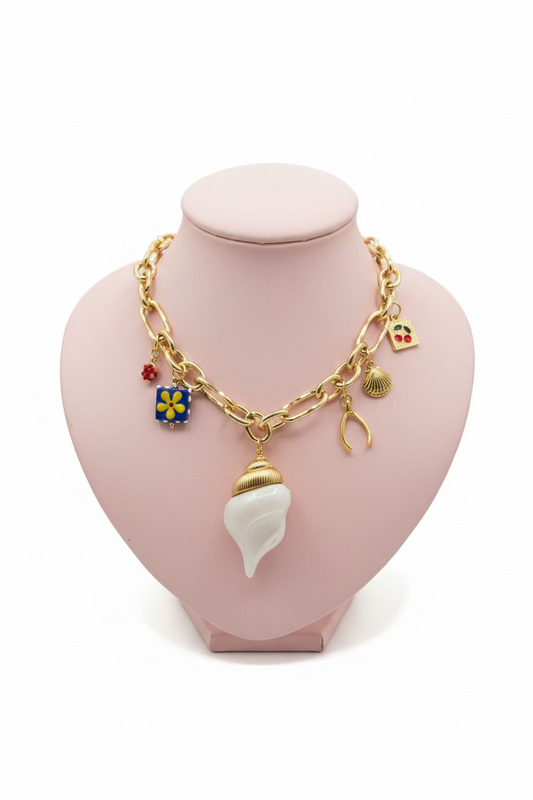 Siren Treasure Charm Necklace