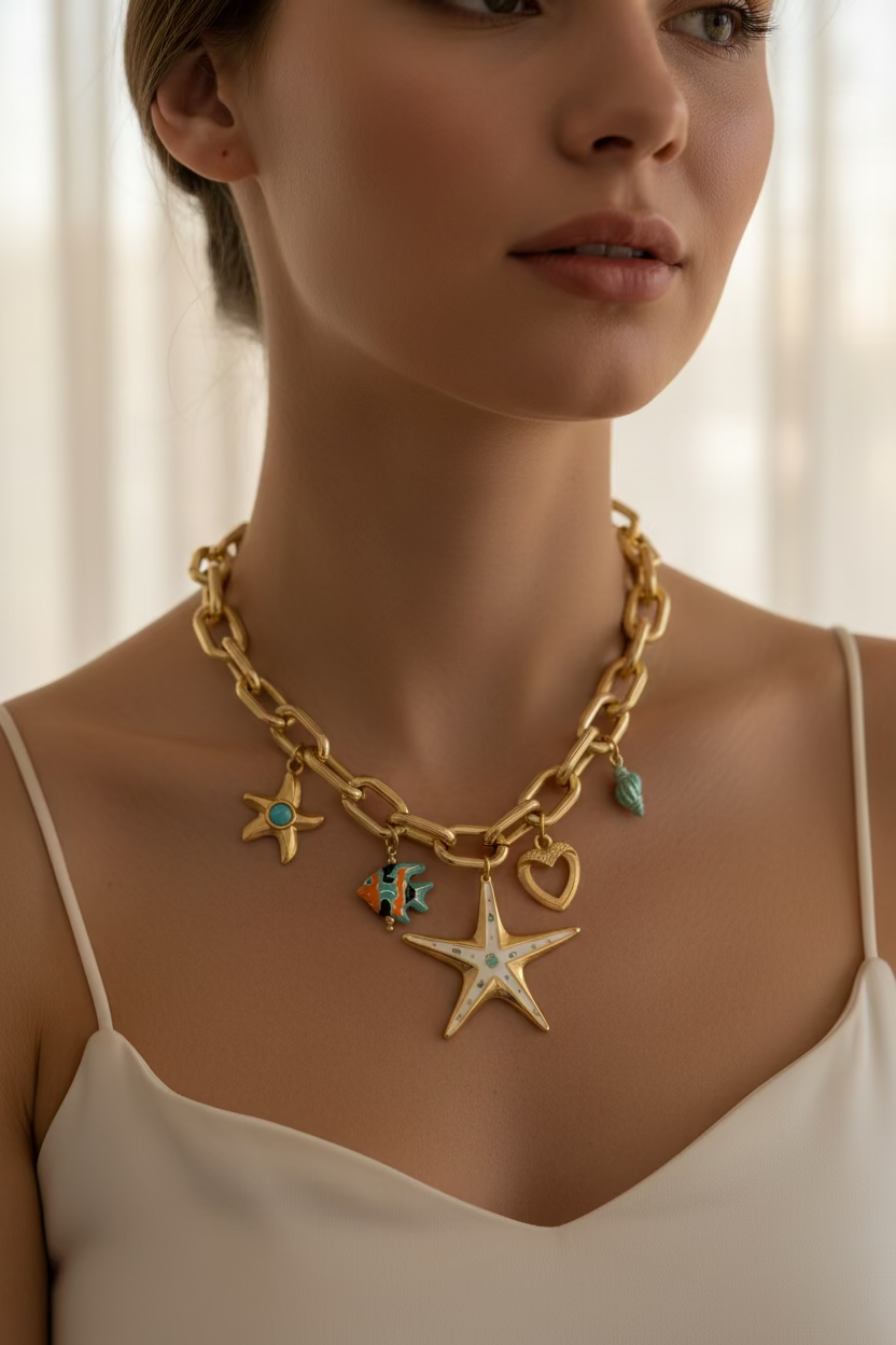 Reef Darling Charm Necklace