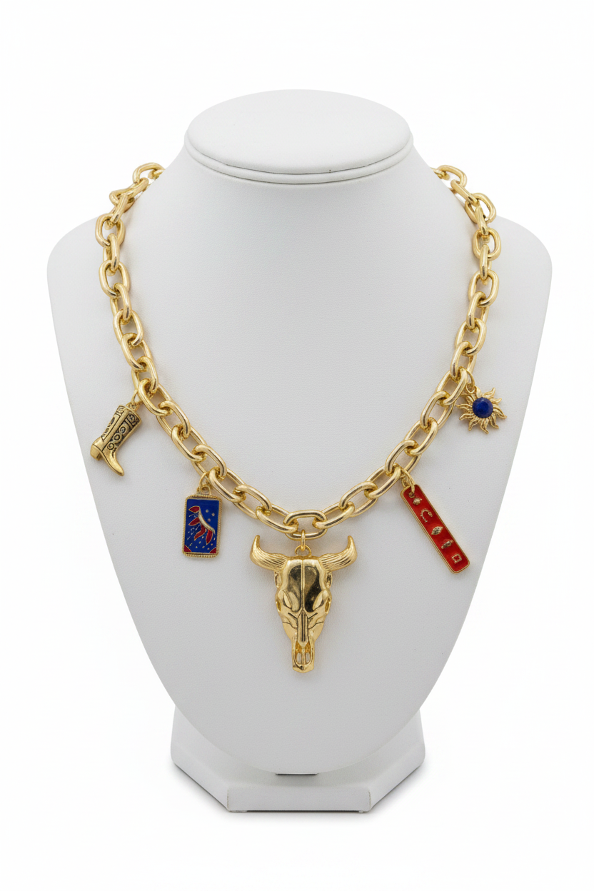 Lone Star Legacy Charm Necklace