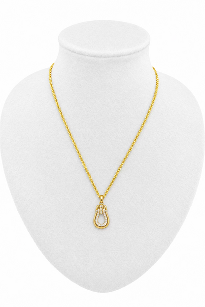 Giddy up Stirrups Necklace
