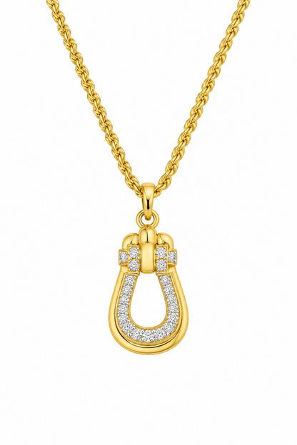 Giddy up Stirrups Necklace