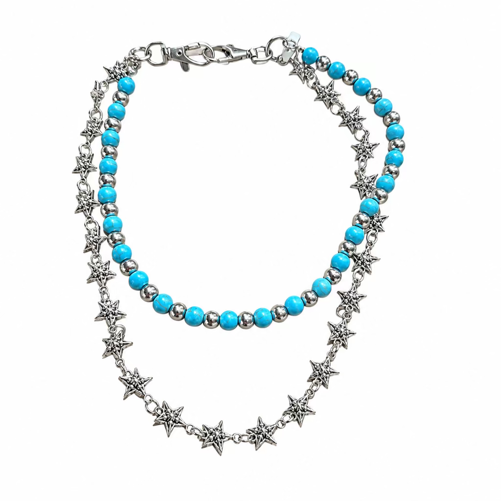 Seeing Stars Turquoise Bag Chain