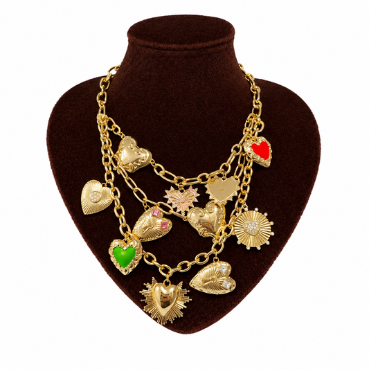 Love Notes Heart Necklace