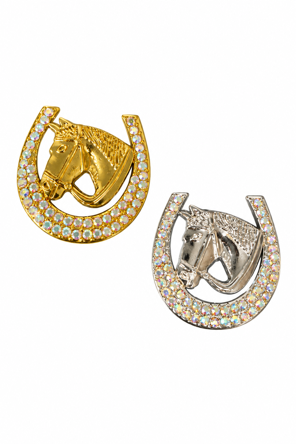 Lucky Bet Horseshoe Brooch