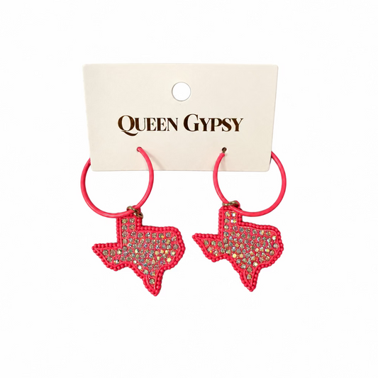 She’s from Texas earrings