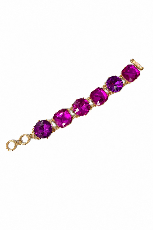 She’s a Gem Crystal Toggle Bracelet