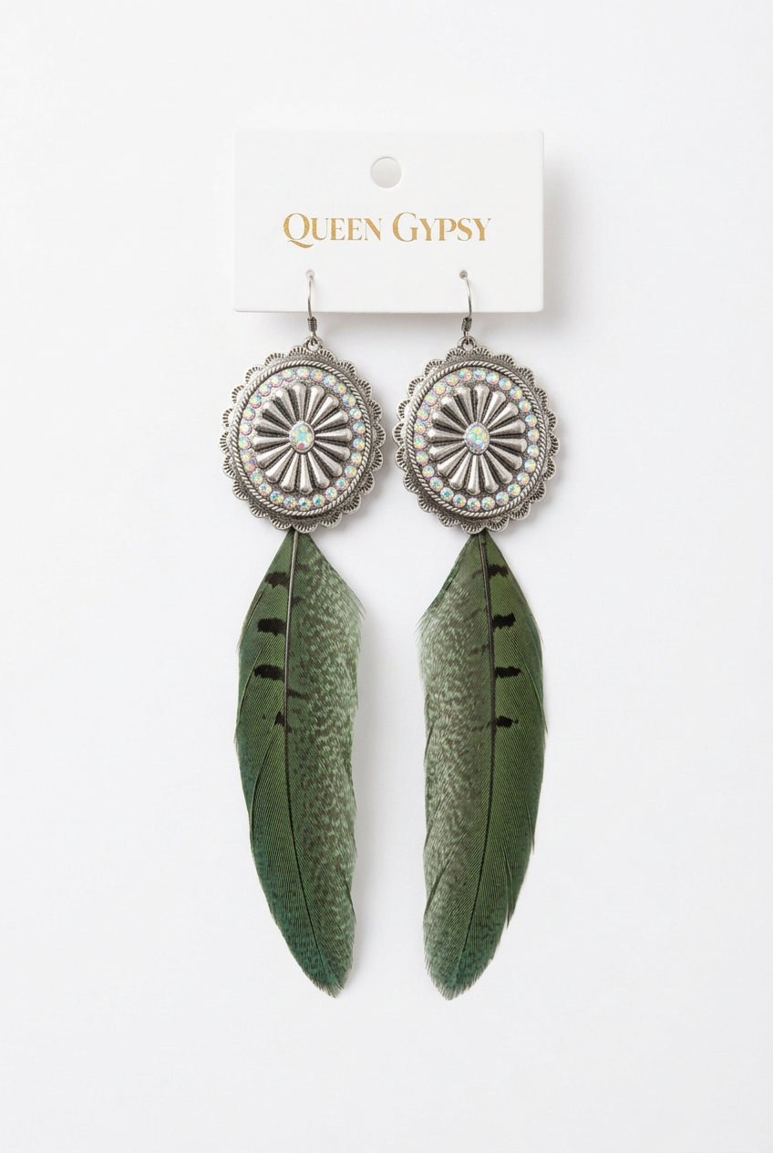 Feathered Fancy Earrings