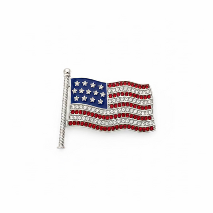 Proud Patriot Brooch
