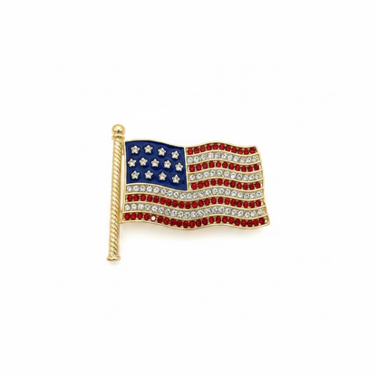 Proud Patriot Brooch