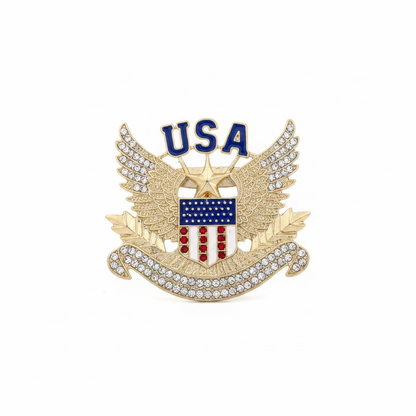 Proud Patriot Brooch
