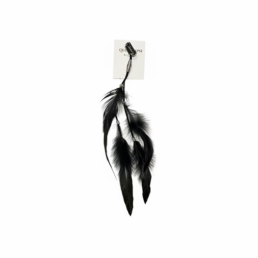 Gypsy Feather hair clip