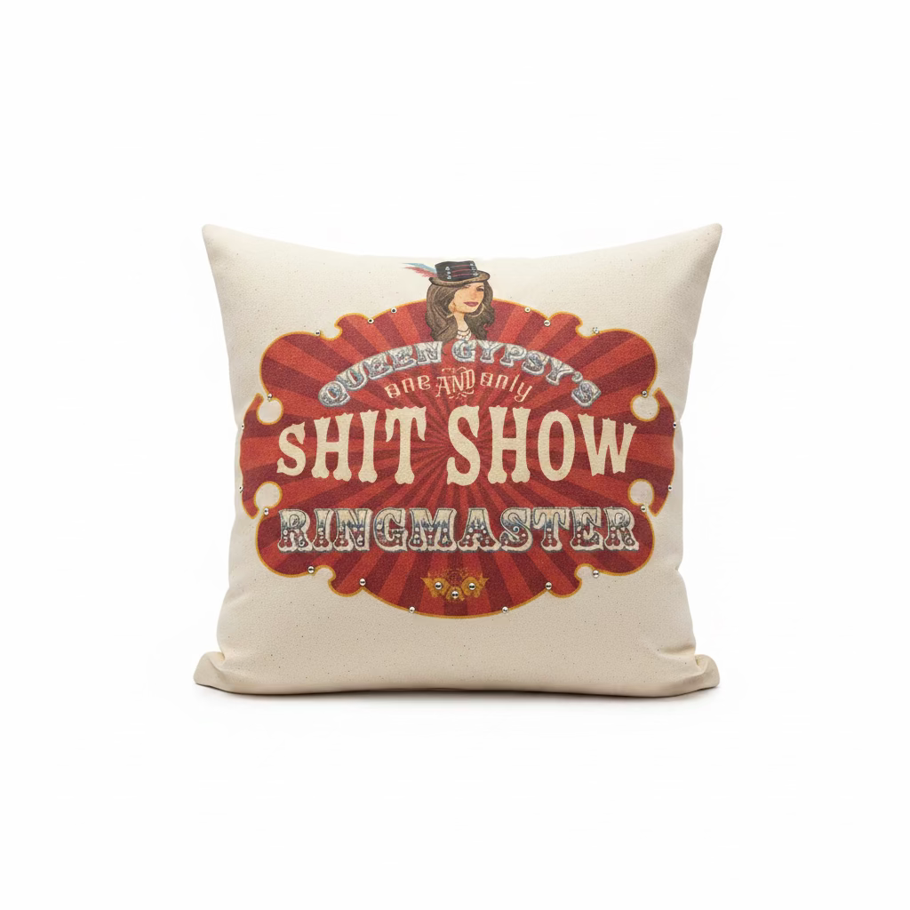 QG-Canvas Pillow cover-assorted