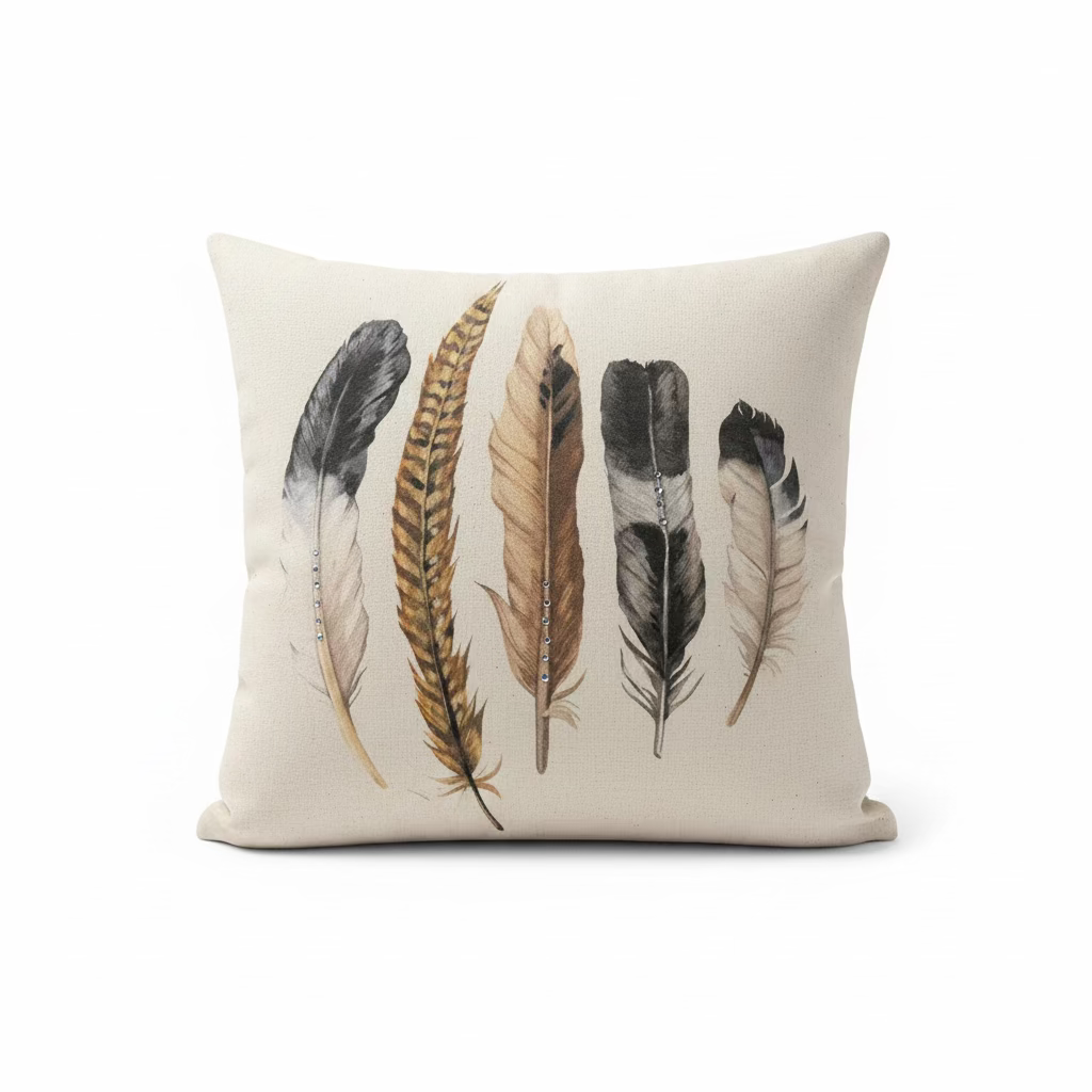QG-Canvas Pillow cover-assorted