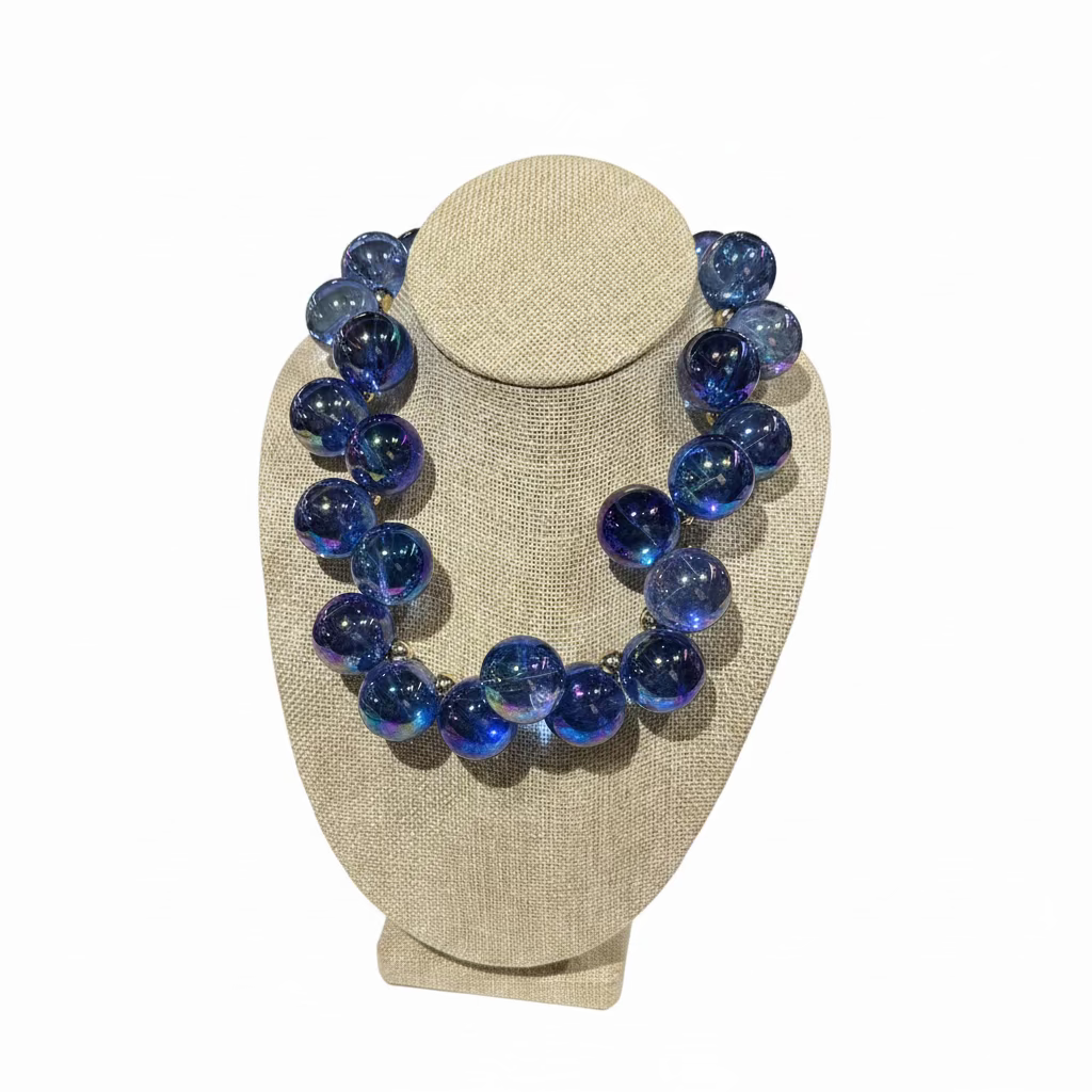 Bubble statement necklace-assorted colors