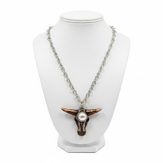 Western Skull Necklace