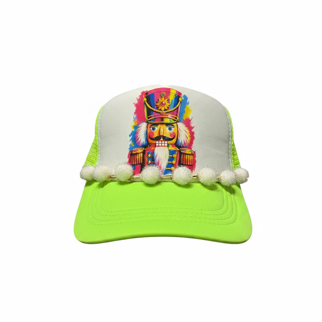 Neon Nutcracker Trucker