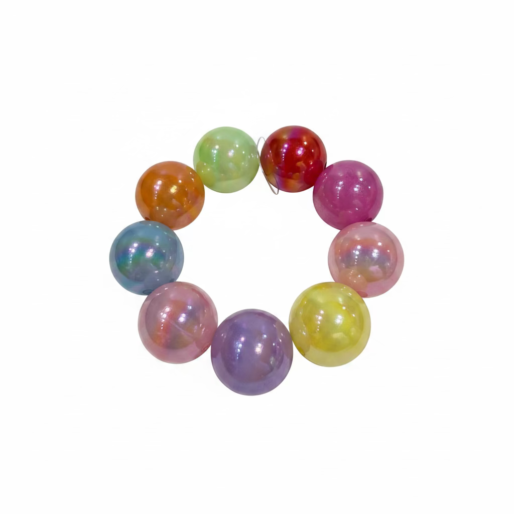 Bubble gum Irridecent Bracelet